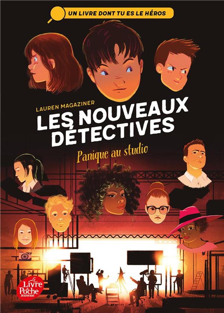 Les nouveaux détectives : Panique au studio. 2 / De Lauren Magaziner, Traduit par Éric Moreau | Magaziner, Lauren. Auteur